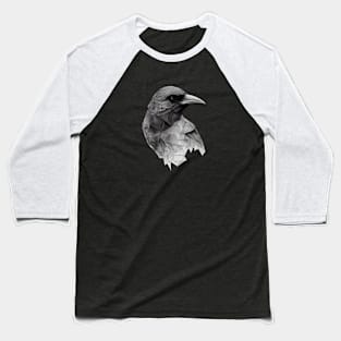 Polygonal crow Baseball T-Shirt